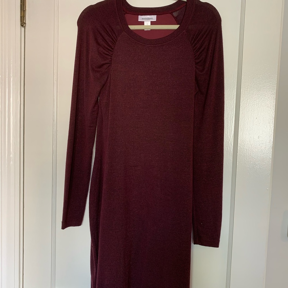 Motherhood maternity sweater dress size medium